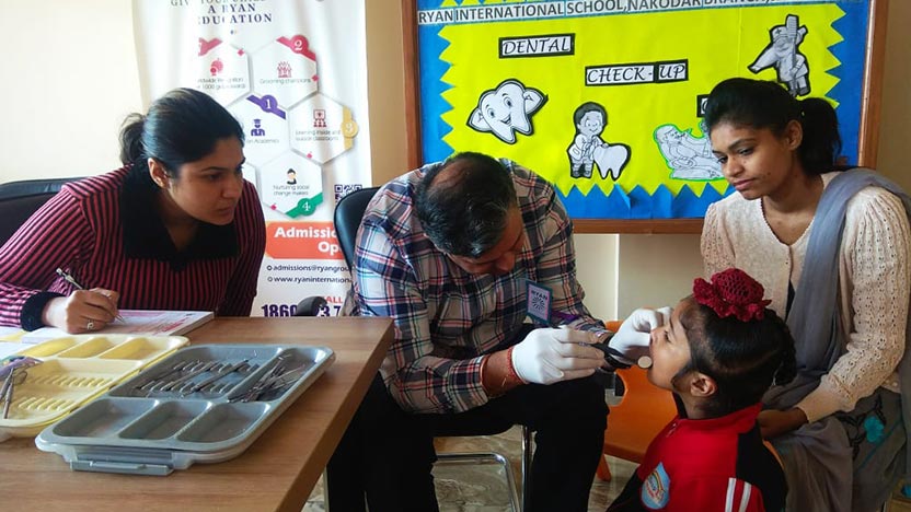 Dental Checkup Camp - Ryan International School, Jalandhar