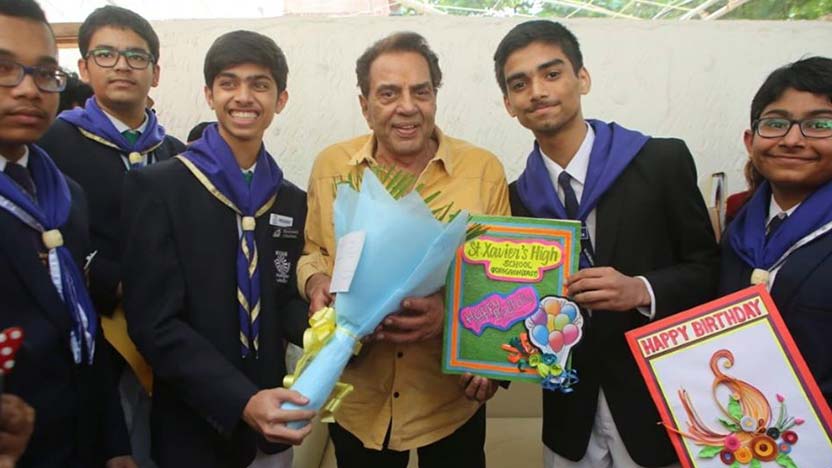 Dharmendra Ji’s Birthday Visit - Ryan International School, Kandivali East