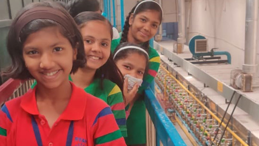 Field trip to Biscuit Company - Ryan International School,Ambernath