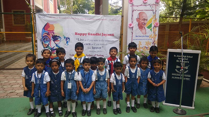 Gandhi Jayanti - Ryan International School, Aurangabad