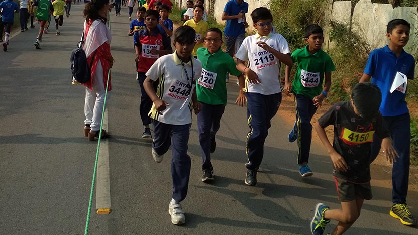 Zest & Zeal Minithon - Ryan International School, Bannerghatta