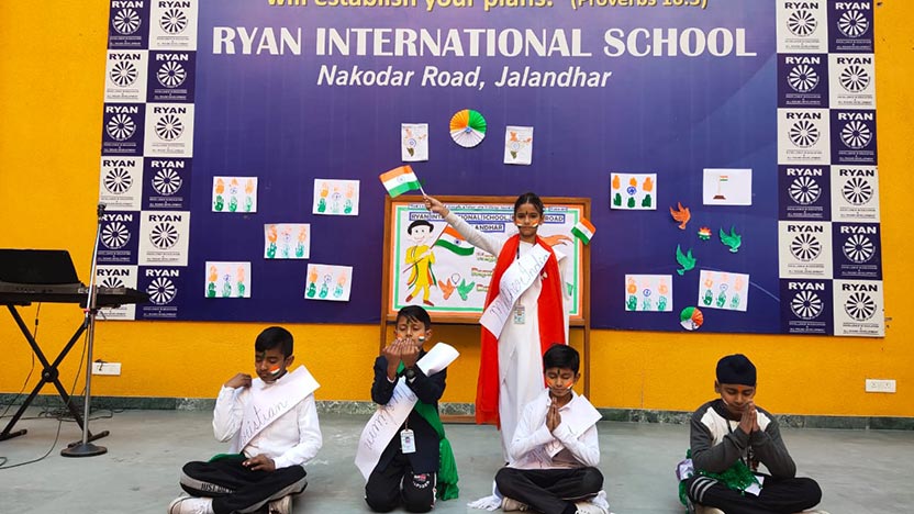 Republic Day - Ryan International School, Jalandhar