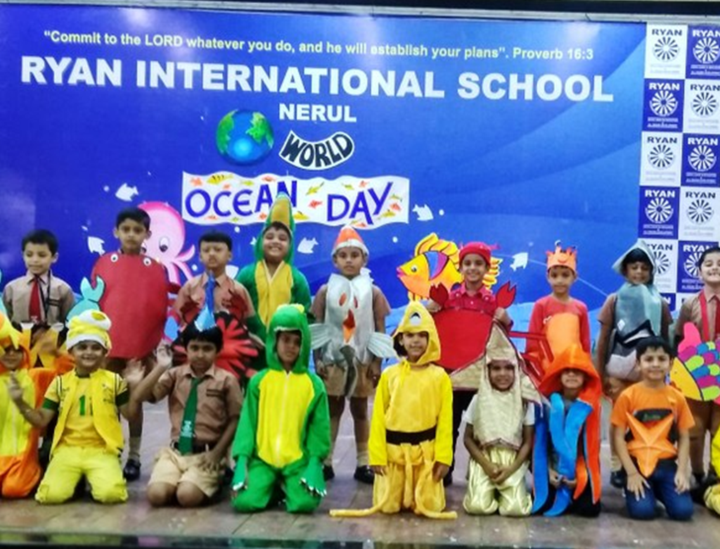 WORLD OCEAN DAY - Ryan International School, Nerul