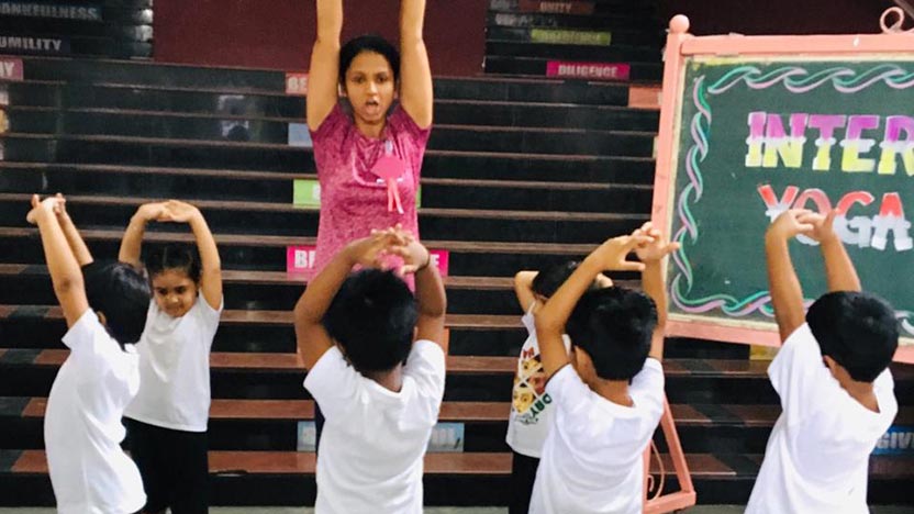 International Yoga Day Celebration - Ryan International School, Kharghar - Ryan Group