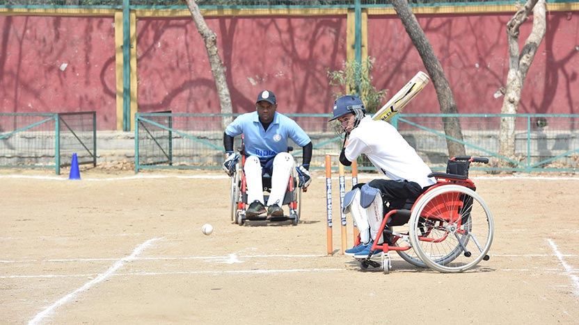 CHALLENGER CUP WHEELCHAIR CRICKET MATCH