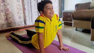 Yoga day - Ryan International School, Nallasopara