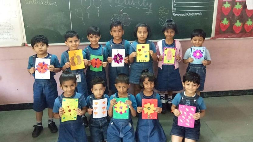 Card Making for Grandparents - Ryan International School, Indore