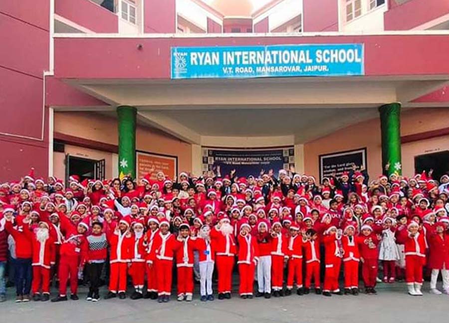 Fervour of Christmas Celebration at Ryan’s - Ryan International School, Jaipur
