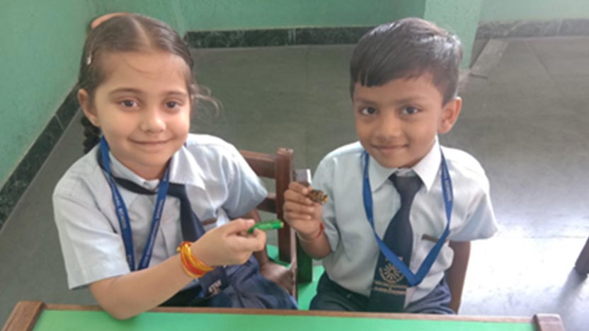 Exchange of sweets Activity - Ryan International School, Indore