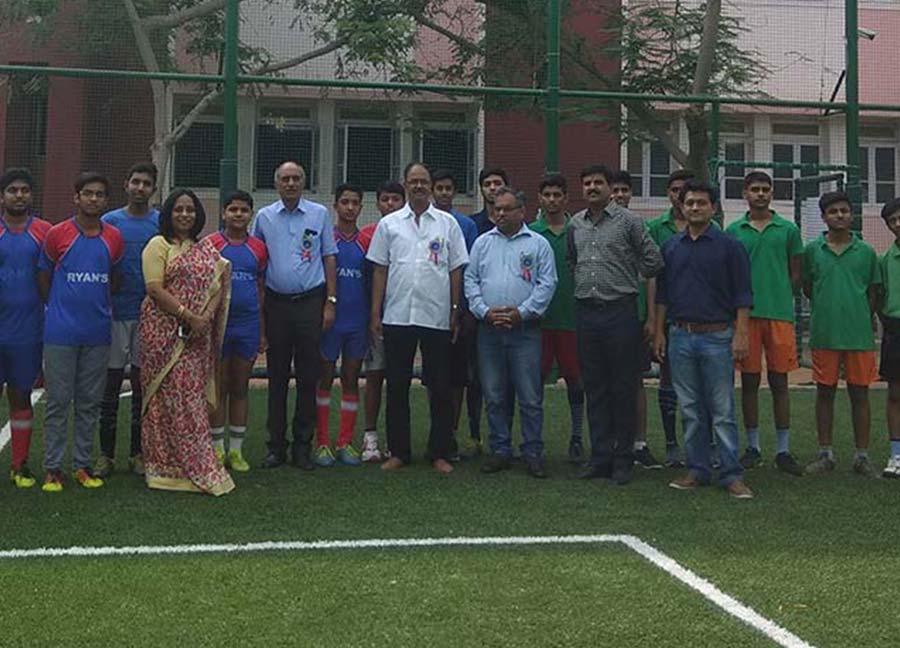 A Grand Opening of Football and Badminton Academy - Ryan International School, Jaipur
