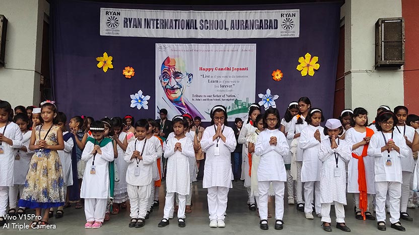 Gandhi Jayanti - Ryan International School, Aurangabad