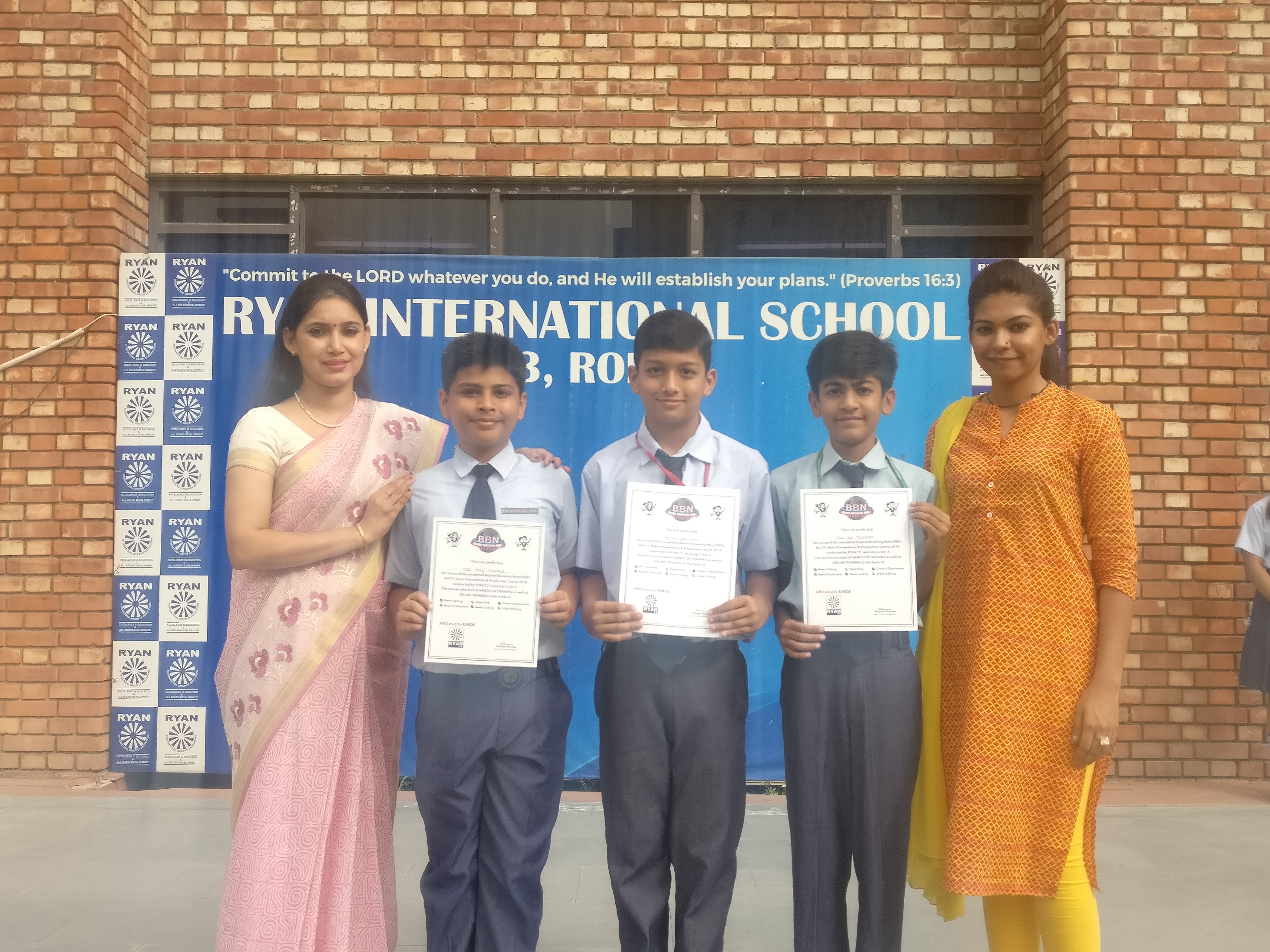 Beyond Breaking News - Ryan International School, Rohini Sec 11, H3