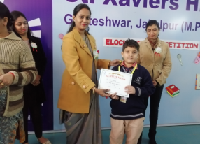 Elocution competition - Ryan Intetrnational School, SXHS Jabalpur