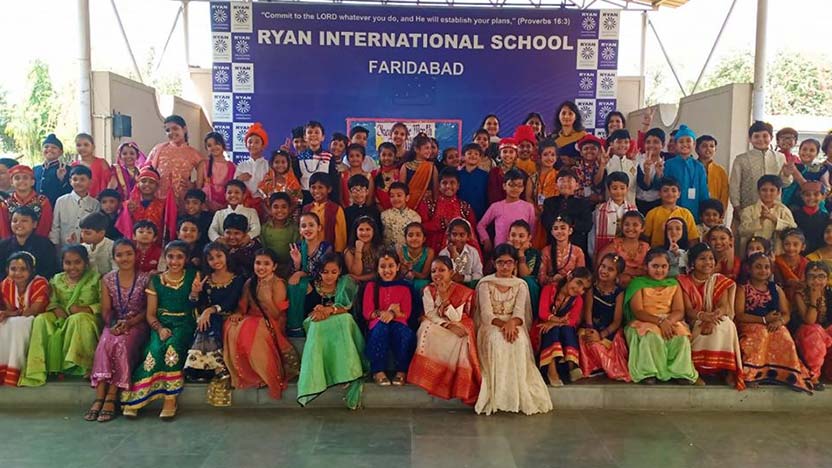 Traditional Fashion Show - Ryan International School, Faridabad