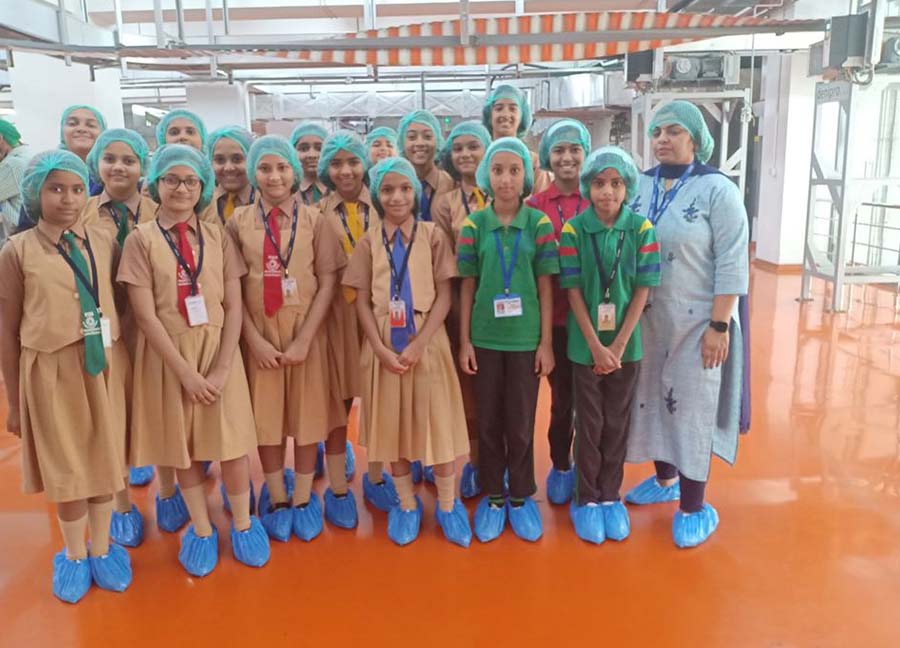 Trip to Bisleri factory - Ryan International School, Goregaon East