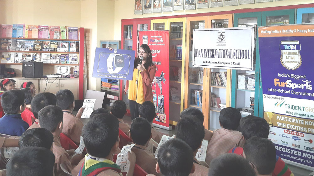 Oral Hygiene Workshop - Ryan International School, Goregaon East