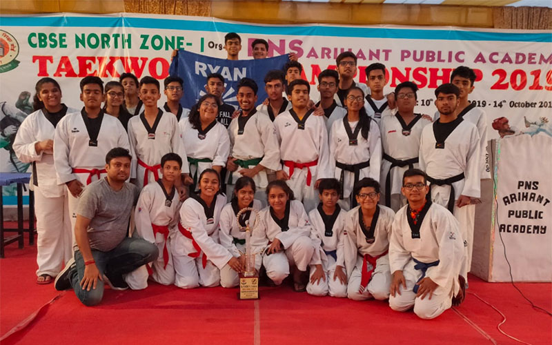 Zonal Taekwondo Tournament - Ryan International School Greater Noida - Ryan Group
