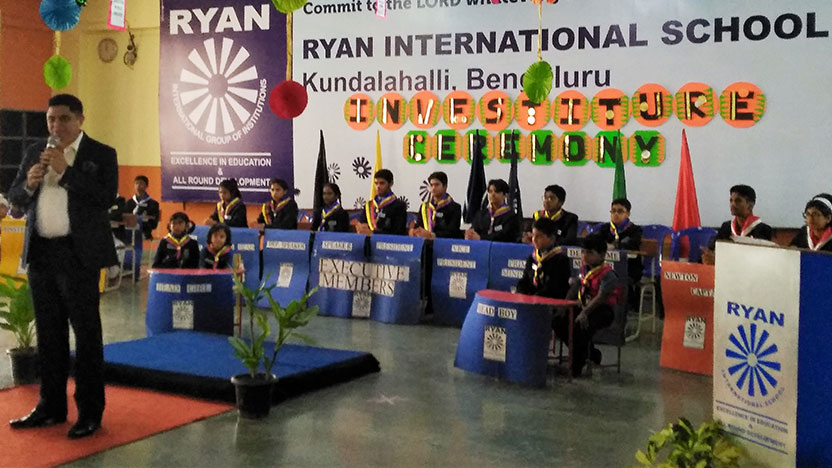 Investiture Ceremony - Ryan International School Kundalahalli - Ryan Group