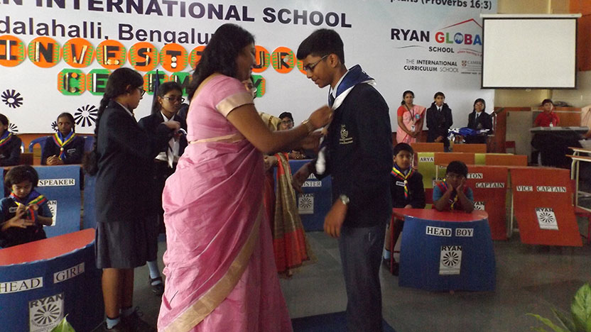 Investiture Ceremony - Ryan International School Kundalahalli - Ryan Group