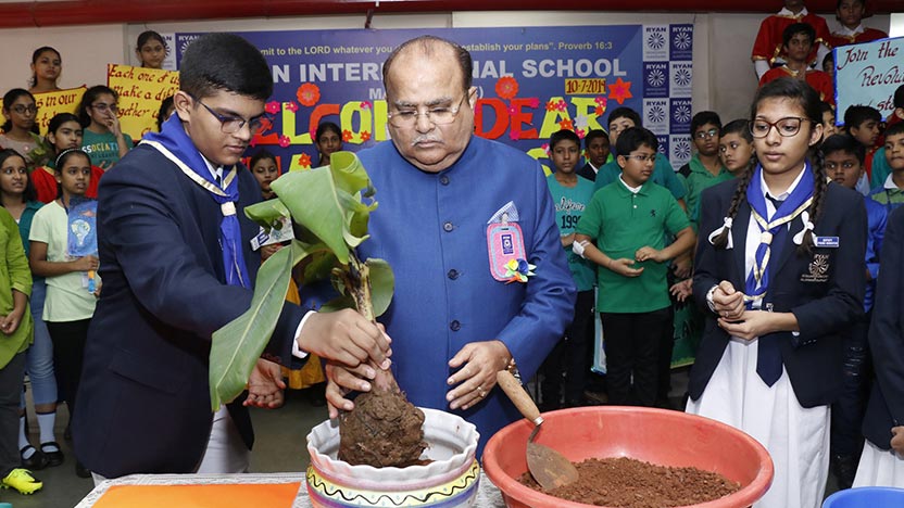 Chairman Sir's Visit - Ryan International School, Malad West