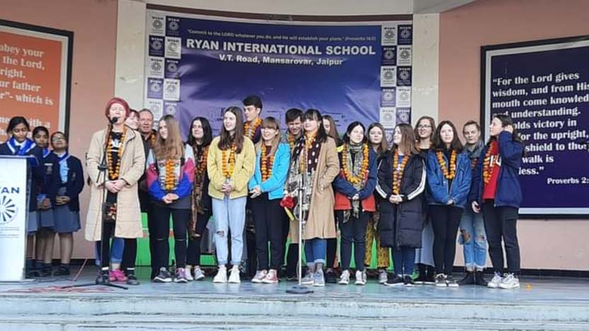 Cultural Exchange - Ryan International School, Jaipur