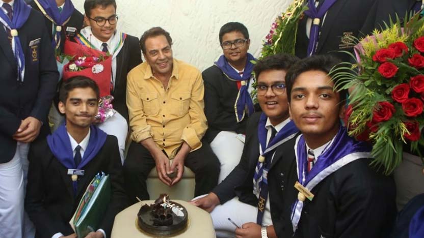 Dharmendra Ji’s Birthday Visit - Ryan International School, Kandivali East