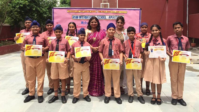 First In Math Online Programme - Ryan International School, Amritsar