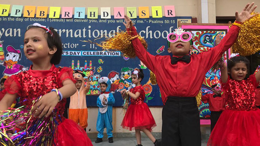 Founders Day -Ryan International School Rohini Sector 11 G2, Delhi