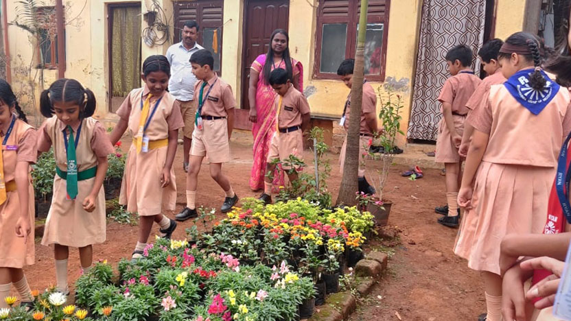 Field trip to Plant Nursery - Ryan International School,Ambernath