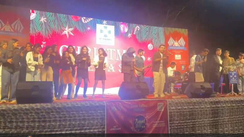 On 20th December, the event was celebrated with great zeal and enthusiasm at St. Xavier’s High School, Raipur