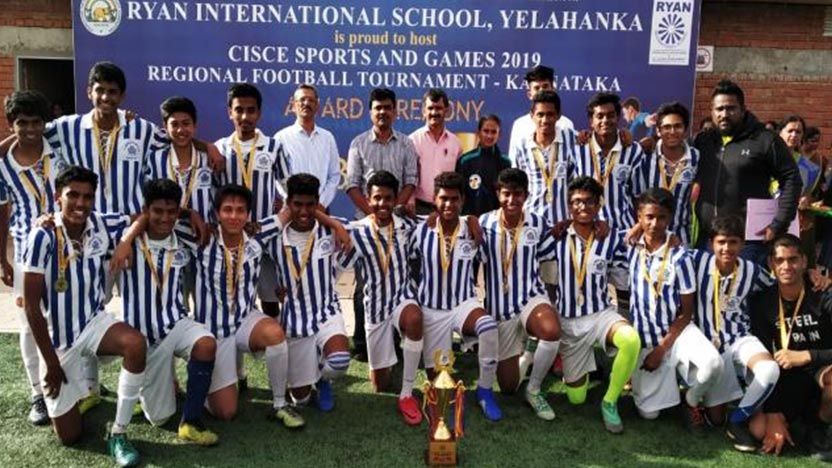 CISCE Regional Football Tournament, the 'Pre Subroto Cup - Ryan International School, Yelahanka
