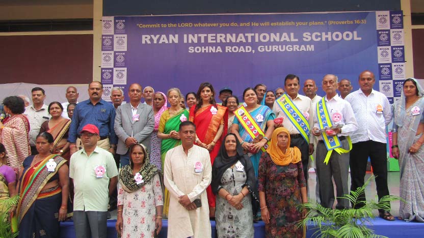 Grandparents Day - Ryan International School, Bhondsi, Gurgaon