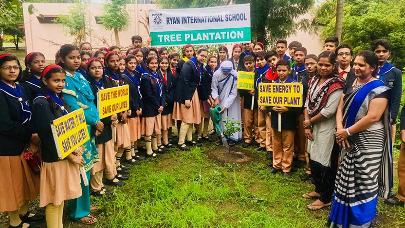 Environment week celebration - Ryan International School, Aurangabad