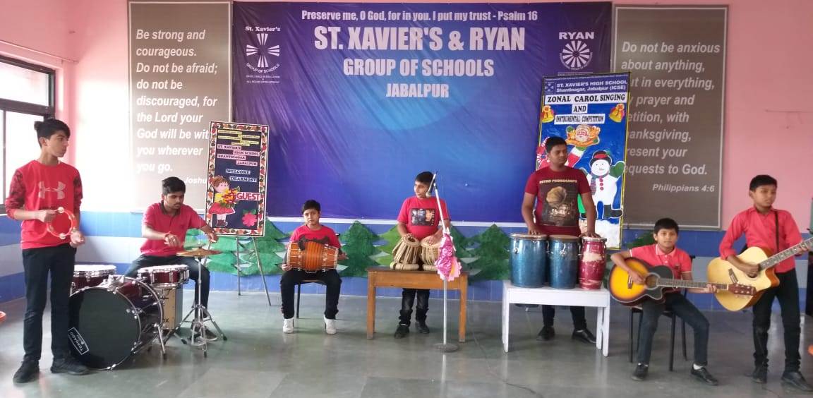 Zonal Carol and Instrumental Competition - Ryan International School, SXHS Jabalpur