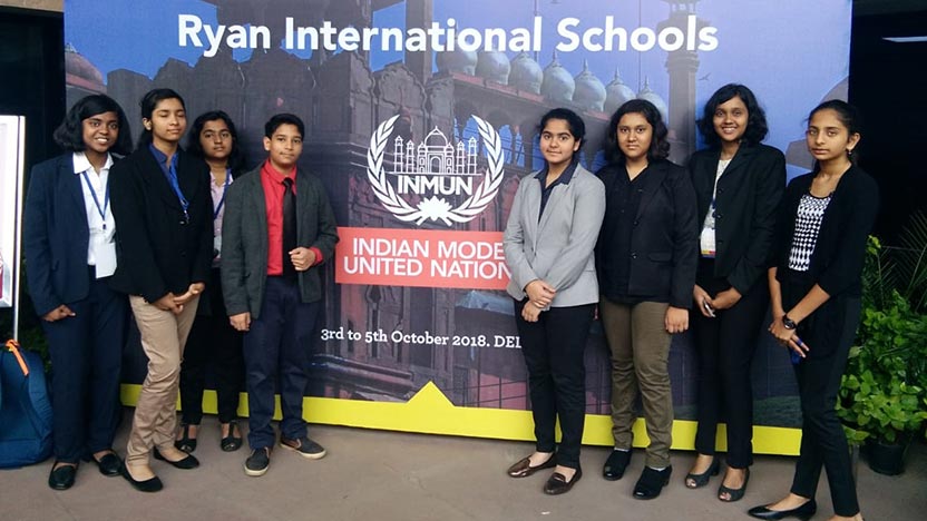 Indian Model United Nations - Ryan International School, Bannerghatta