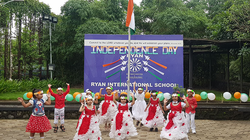 Independence Day Celebration - Ryan International School,Ambernath