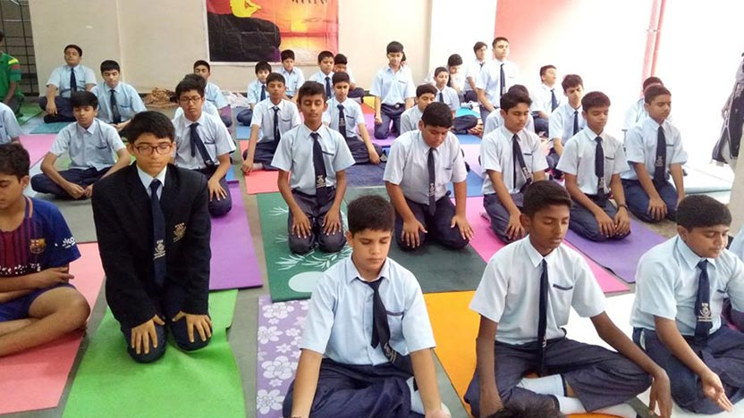 International Yoga Day - Ryan International School, Malad West