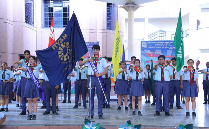 Investiture ceremony of Ryan International School, Vasant Kunj