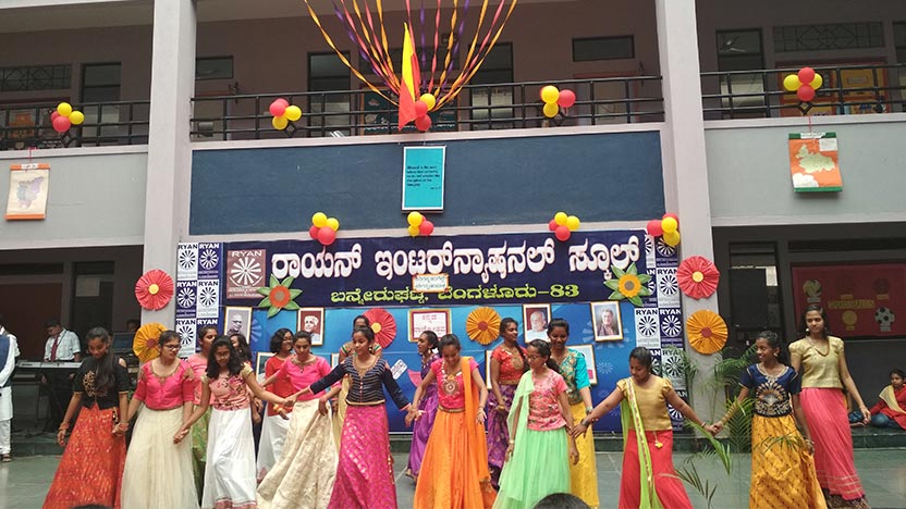 Kannada Rajyotsava - Ryan International School, Bannerghatta