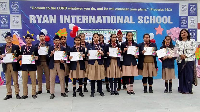 Rangotsav Competition - Ryan International School, Amritsar