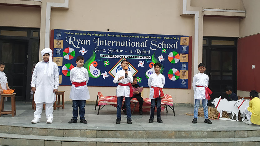 Republic Day - Ryan International School, Rohini Sec 11, G-2