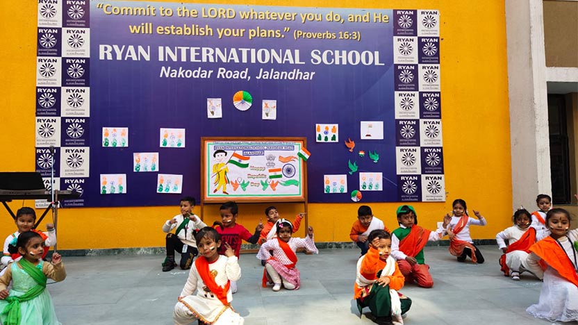 Republic Day - Ryan International School, Jalandhar