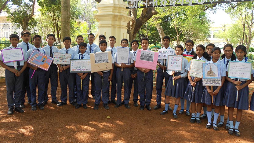 World Heritage Day - Ryan International School, Bolpur