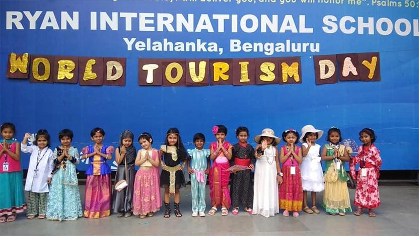 World Tourism Day - Ryan International School, Yelahanka
