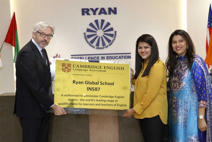 Ryan Global School is now exam center of Cambridge English Language Assessment