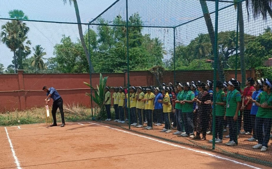 Cricket Net Inauguration