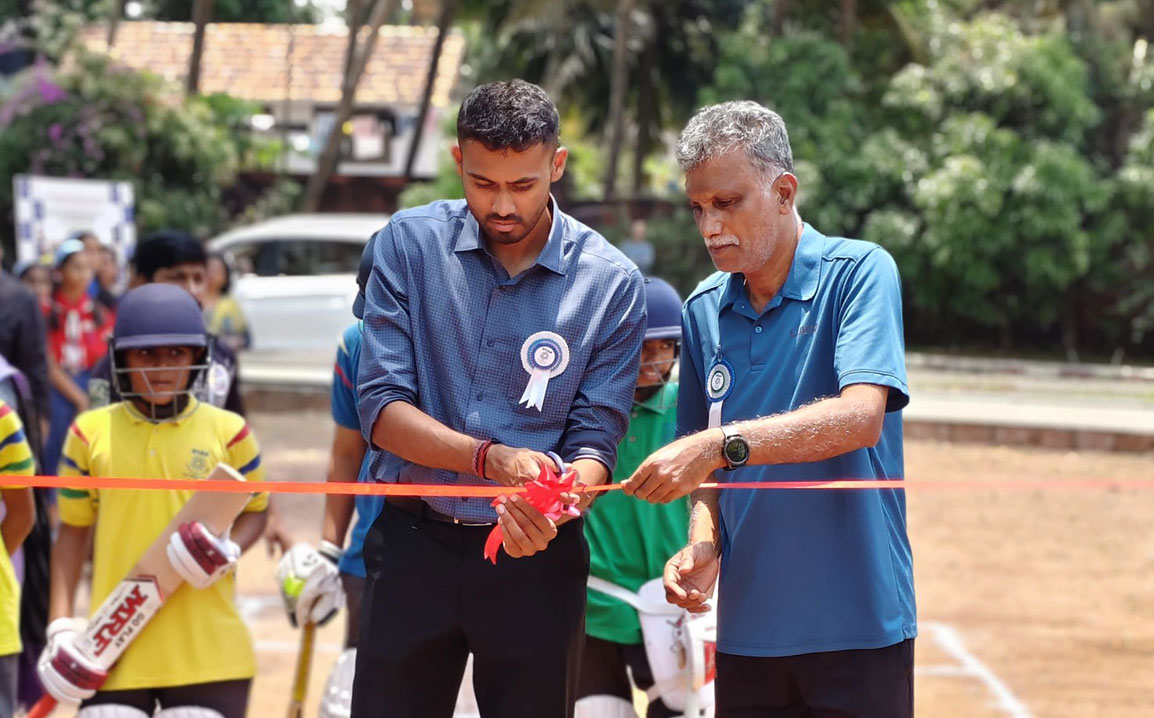 Cricket Net Inauguration