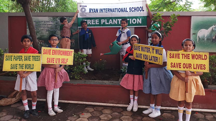Environment week celebration - Ryan International School, Aurangabad