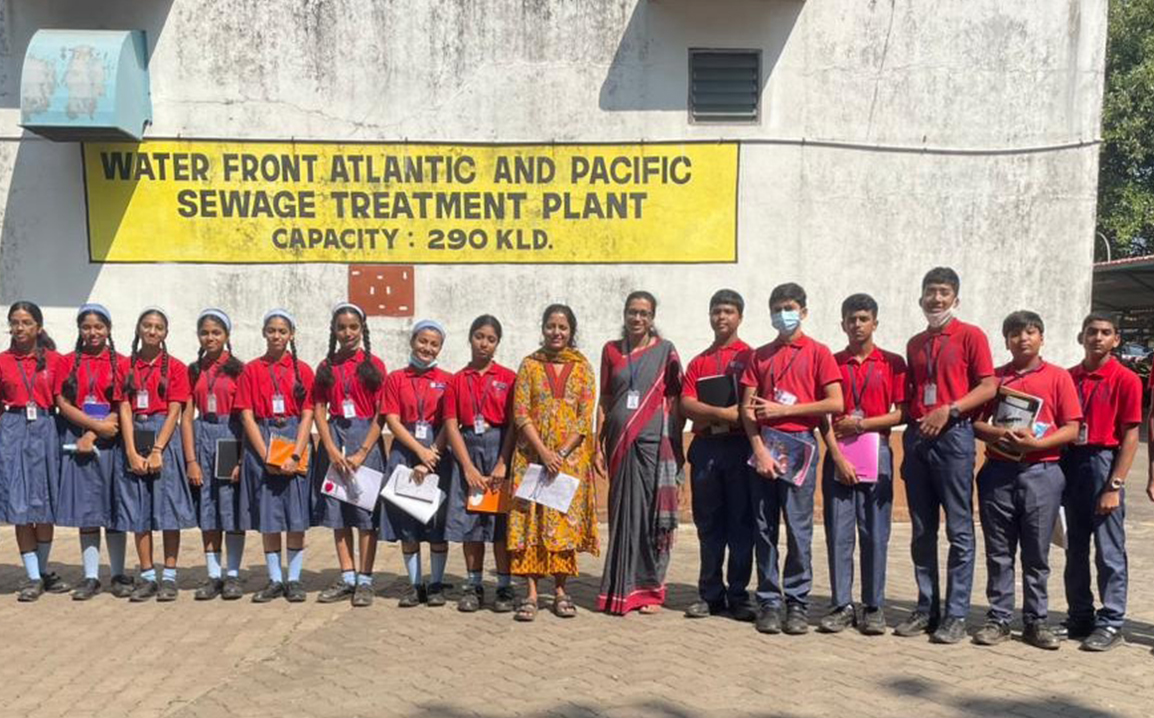 Educational Visit to sewage Treatment Plant