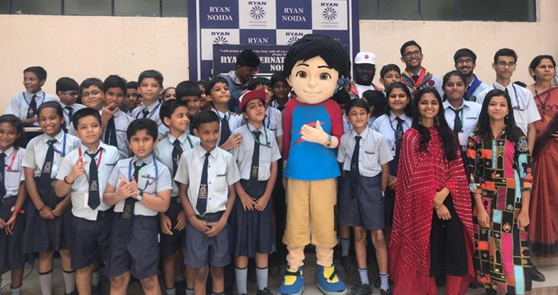 Guru Cool 3.0 Initiative by Nick India in Ryan International School - Ryan International School Greater Noida - Ryan Group